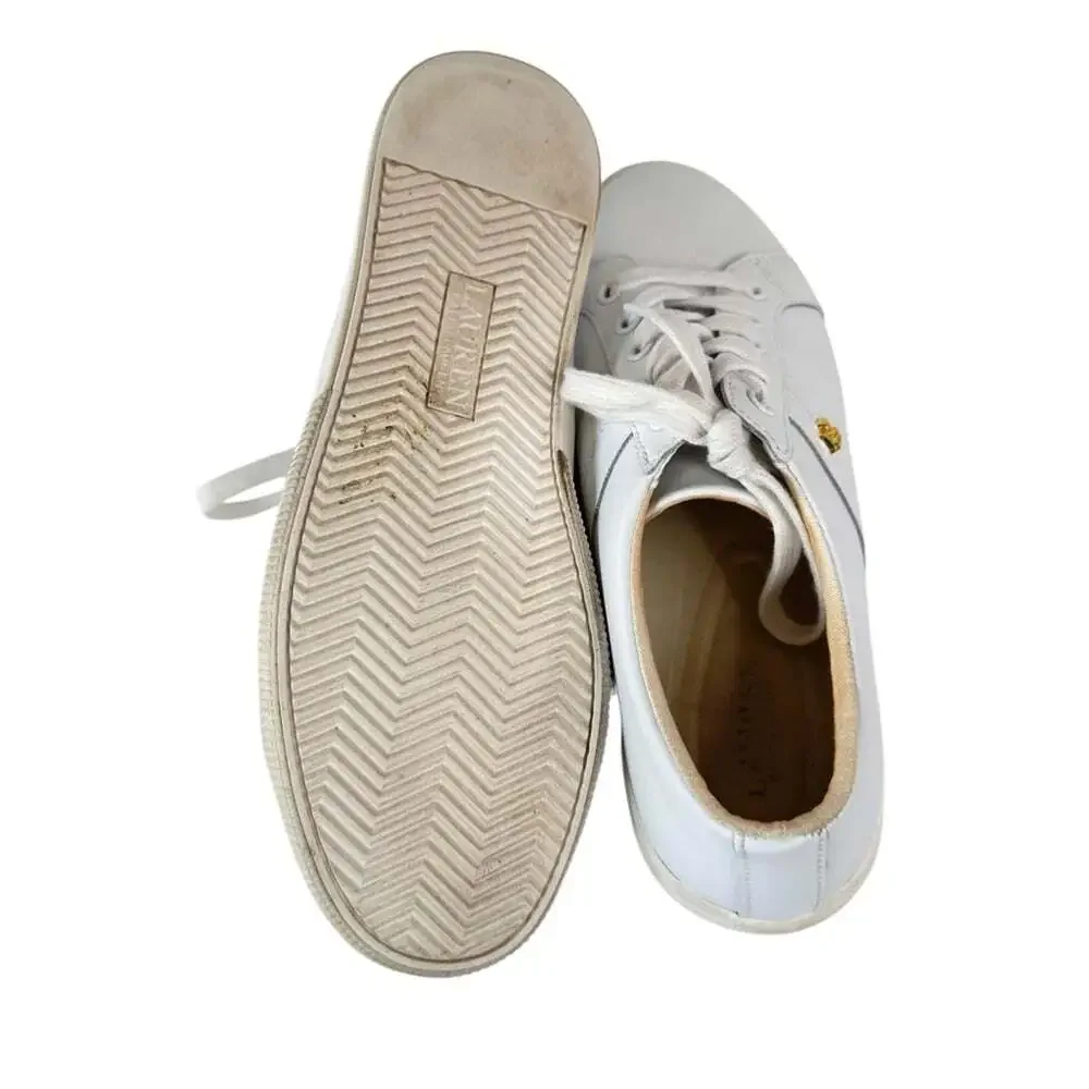 Lauren Ralph Lauren Janson II Sneakers Size 9.5 White Casualcore Streetwear